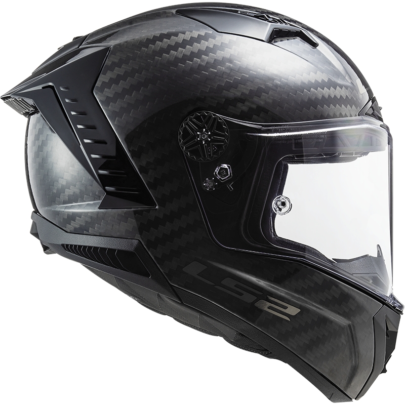 LS2 FF805 Thunder Carbon zárt bukósisak fekete
