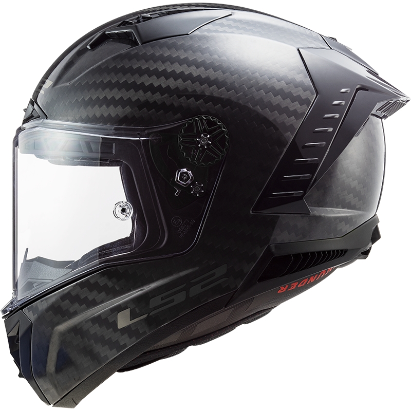LS2 FF805 Thunder Carbon zárt bukósisak fekete