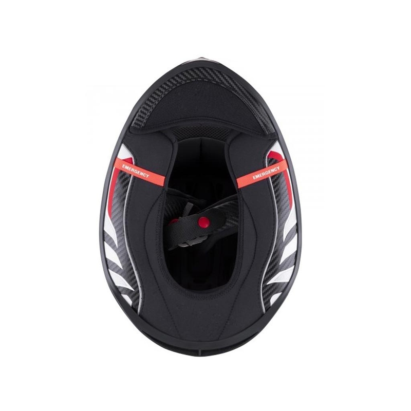 Scorpion EXO-R1 EVO Carbon Air Solid zárt bukósisak fekete