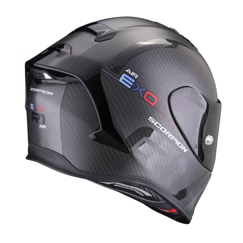 Scorpion EXO-R1 EVO Carbon Air MG zárt bukósisak fekete-ezüst