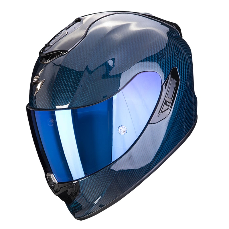 Scorpion EXO-1400 EVO Carbon Air zárt bukósisak kék