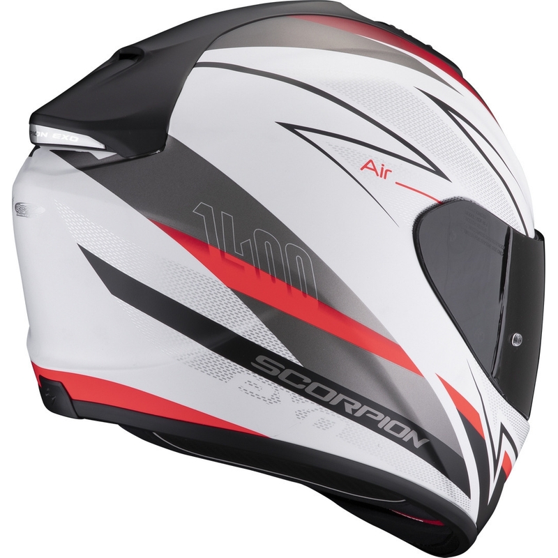 Scorpion EXO-1400 EVO Air Thelios fehér-piros