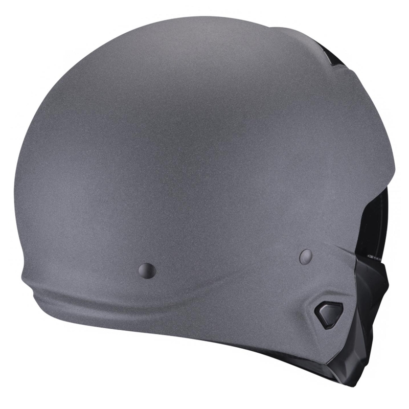Scorpion EXO-COMBAT II Solid graphite levehető állú bukósisak