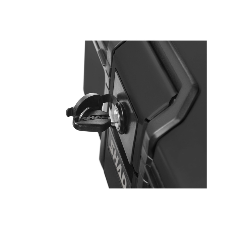 Top aluminium case SHAD Terra TR55 PURE BLACK