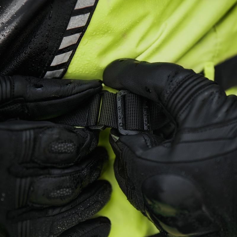 Motoros esőkabát Rebelhorn Patrol neon sárga-fekete