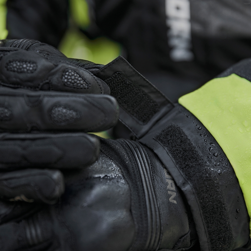 Motoros esőkabát Rebelhorn Patrol neon sárga-fekete