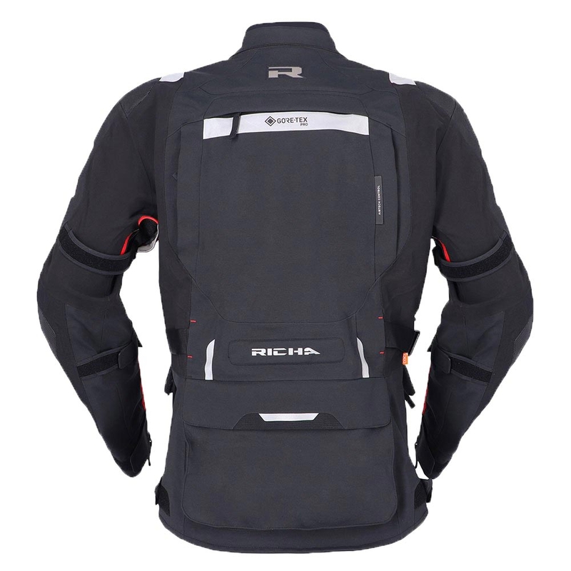 RICHA Armada GTX Pro motoros kabát fekete kiárusítás