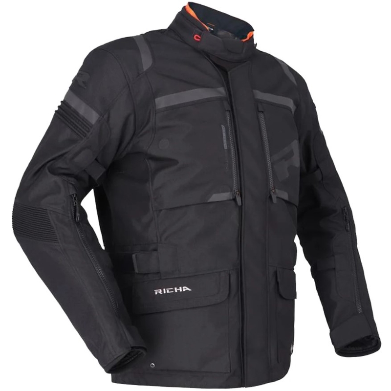 RICHA Brutus GTX motoros kabát fekete kiárusítás