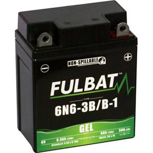Zselés akkumulátor FULBAT 6N6-3B/B-1 GEL