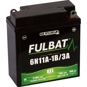 Zselés akkumulátor FULBAT 6N11A-1B/3A GEL