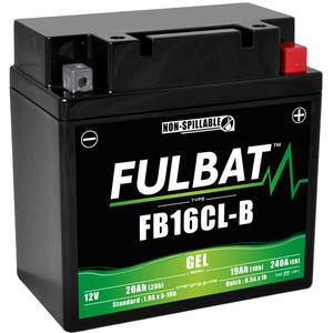 Zselés akkumulátor FULBAT FB16CL-B GEL
