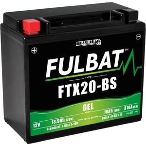 Zselés akkumulátor FULBAT FTX20-BS GEL