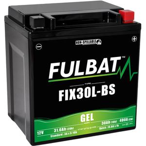 Zselés akkumulátor FULBAT FIX30L-BS GEL