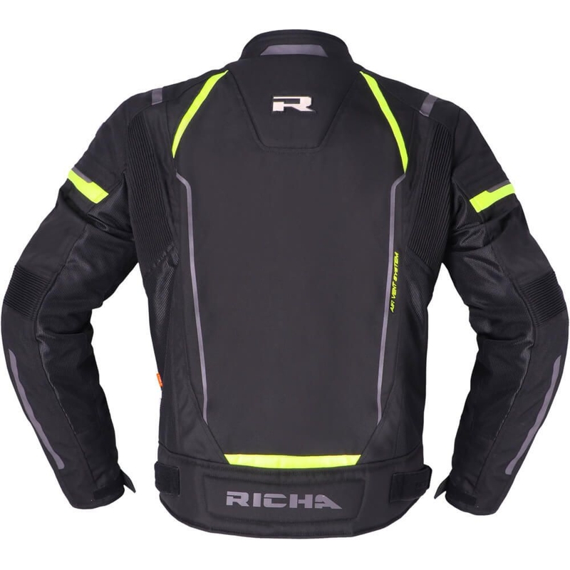 RICHA Airstream 3 motoros dzeki fekete-fluo sárga kiárusítás