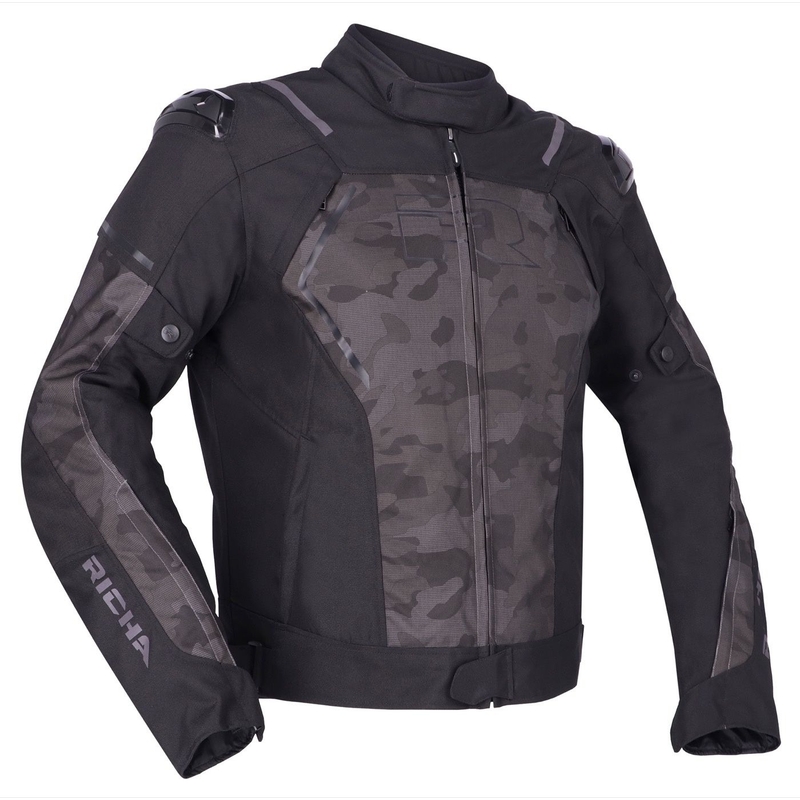 RICHA Vendetta motoros dzeki fekete-szürke camo kiárusítás