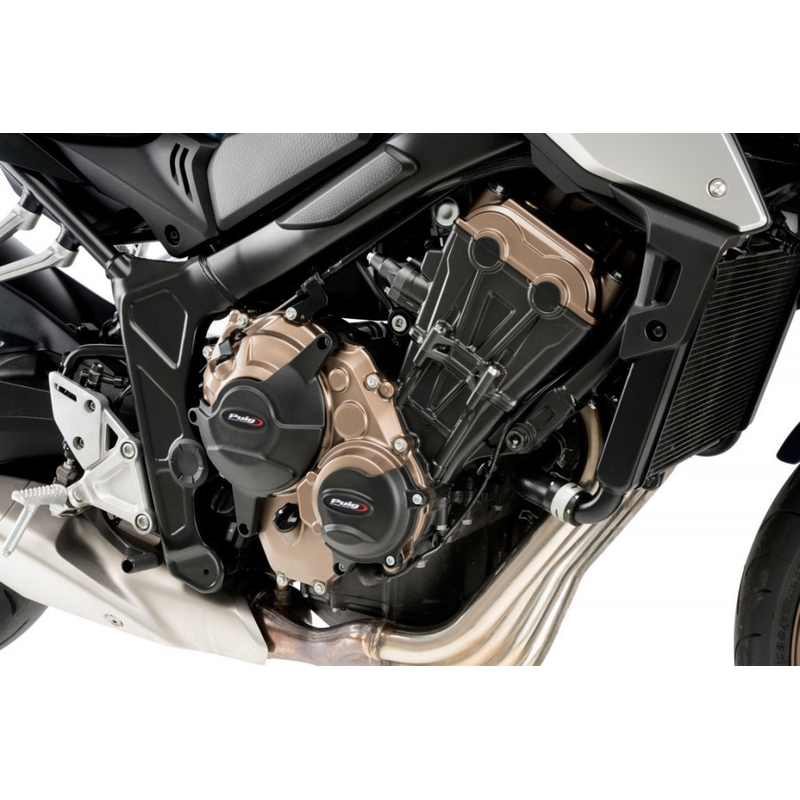 Engine protective covers PUIG fekete