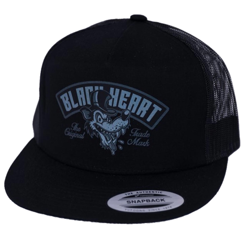 Black Heart Wolf baseball sapka