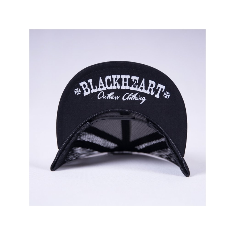 Black Heart Red Devil Wht baseball sapka