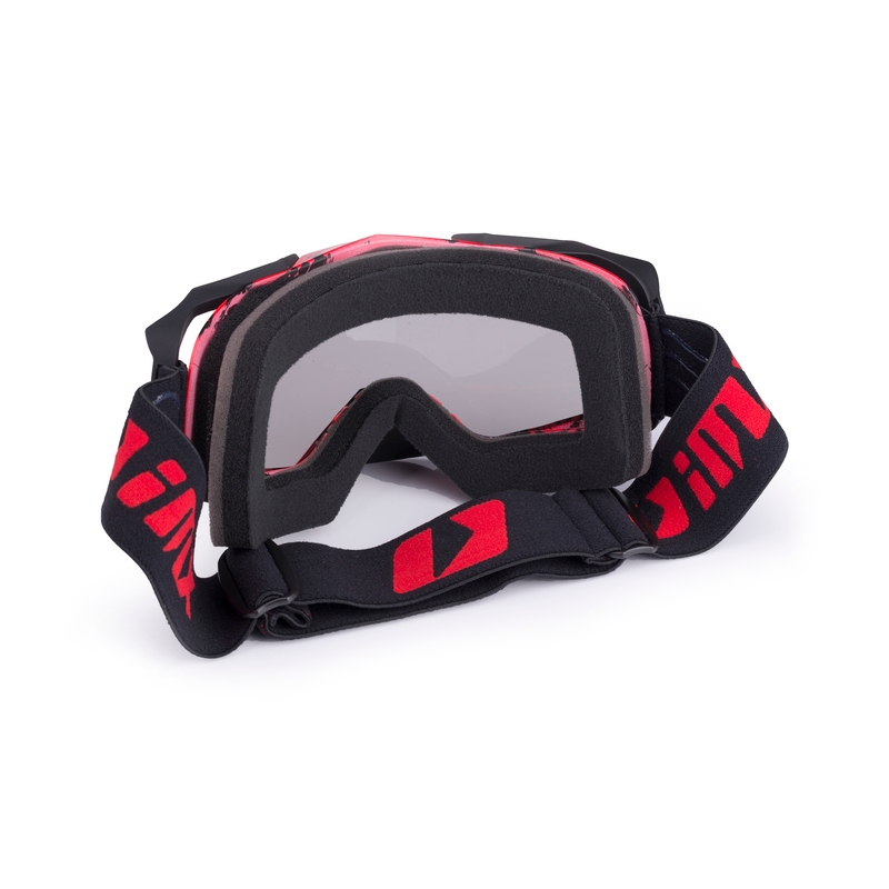 iMX Dust Graphic motocross szemüveg piros-fekete