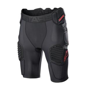 Alpinestars Bionic Pro motocross protektor rövidnadrág fekete-piros