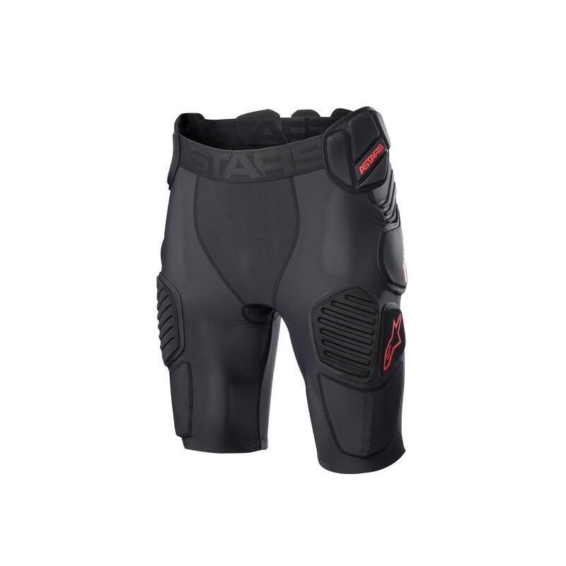 Alpinestars Bionic Pro motocross protektor rövidnadrág fekete-piros