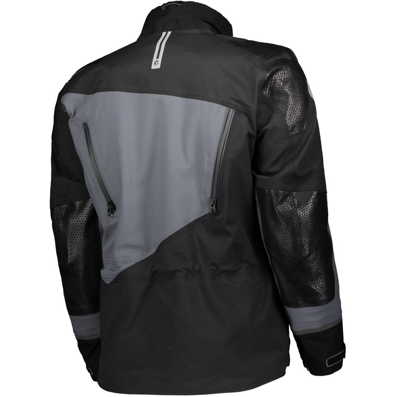 SCOTT Priority GTX motoros kabát fekete-szürke