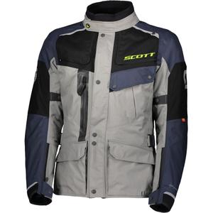 SCOTT Voyager Dryo motoros kabát szürke-kék