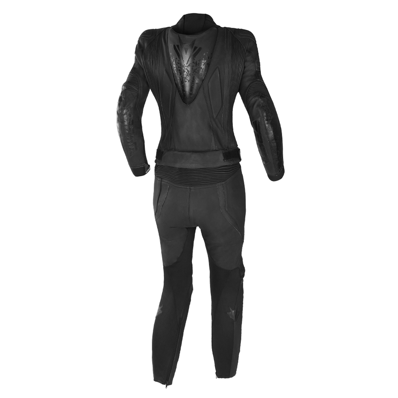 RSA GT2 kétrészes női motoros bőr kombi fekete kiárusítás