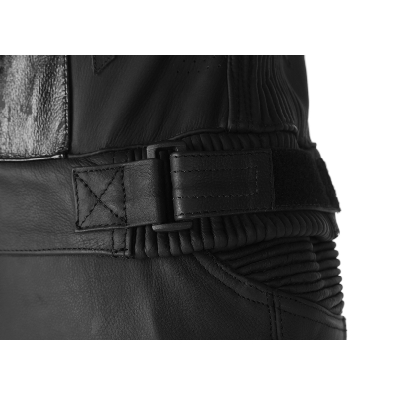 RSA GT2 kétrészes női motoros bőr kombi fekete kiárusítás