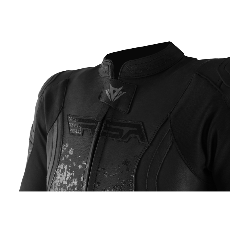 RSA GT2 kétrészes női motoros bőr kombi fekete kiárusítás