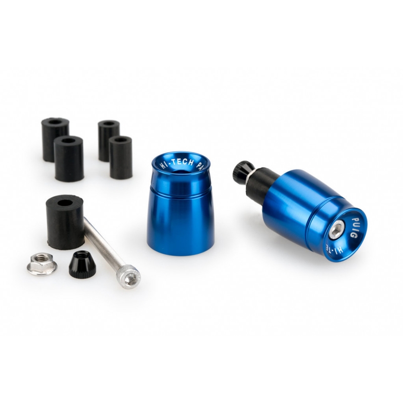 Bar ends PUIG SPORT kék UNIVERSAL M6 13-18mm.
