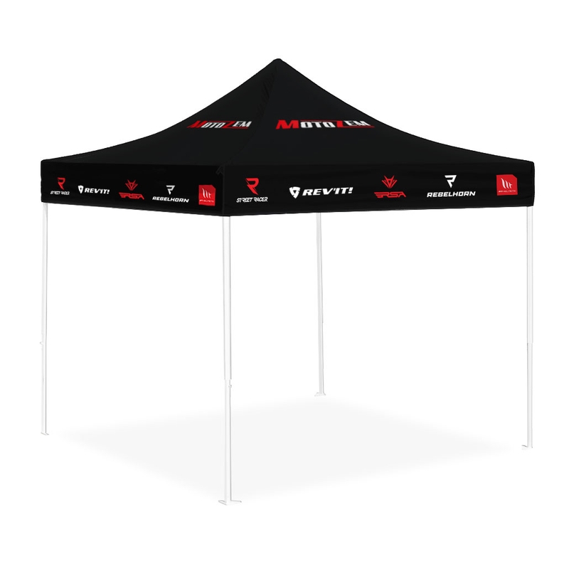 MotoZem Brand verseny sátor tető