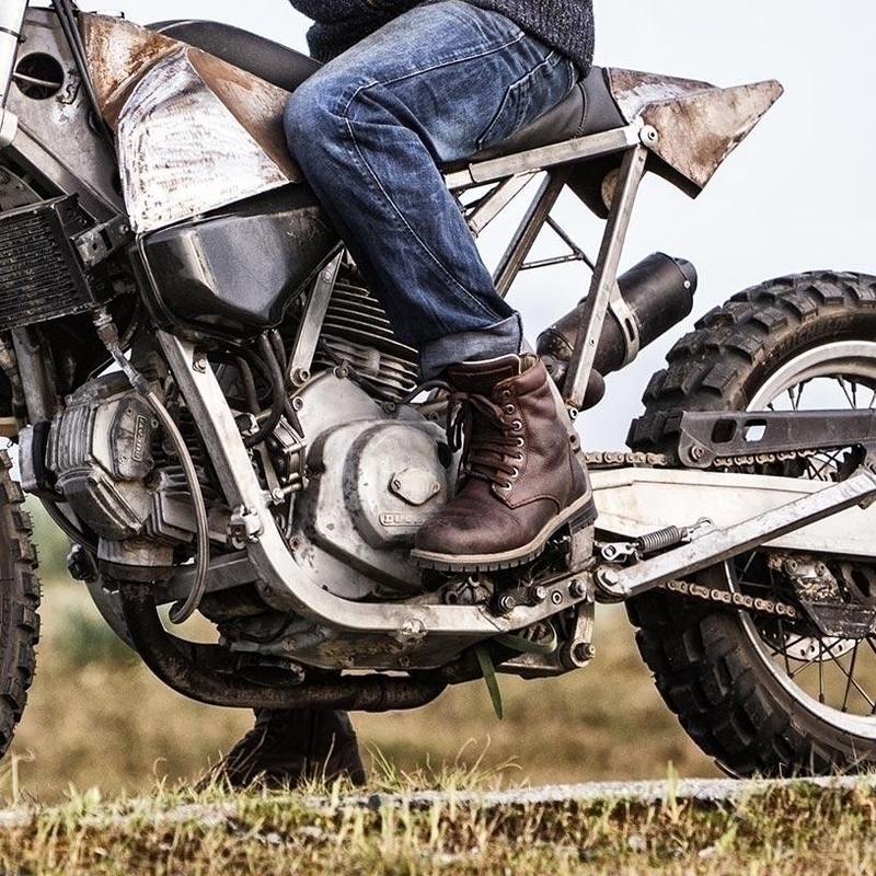 Stylmartin Ace motoros cipő barna
