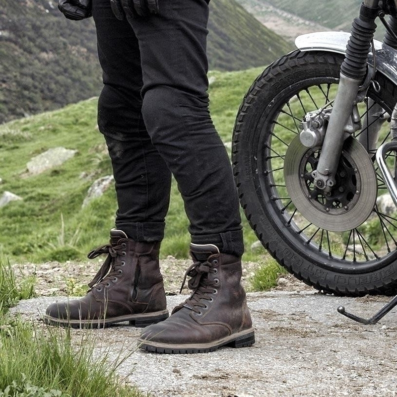 Stylmartin Ace motoros cipő barna
