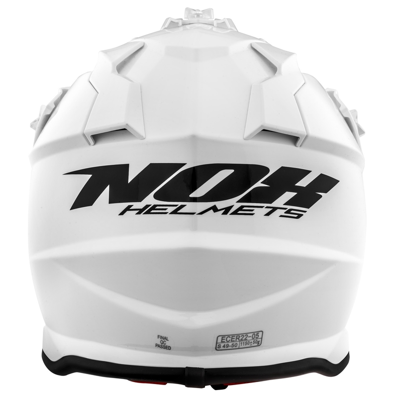 NOX N632K gyerek motocross bukósisak fehér 2023