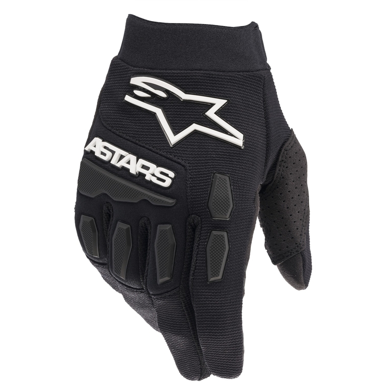 Alpinestars Full Bore 2024 gyerek motokrossz kesztyű motocross kesztyű fekete