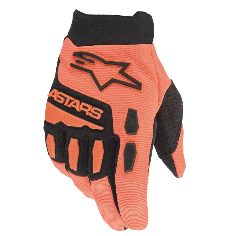 Alpinestars Full Bore 2024 gyerek motokrossz kesztyű fekete-narancssárga