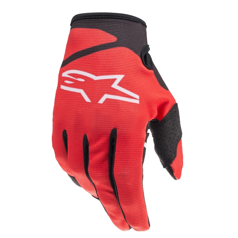 Alpinestars Radar gyerek motocross kesztyű fekete-piros