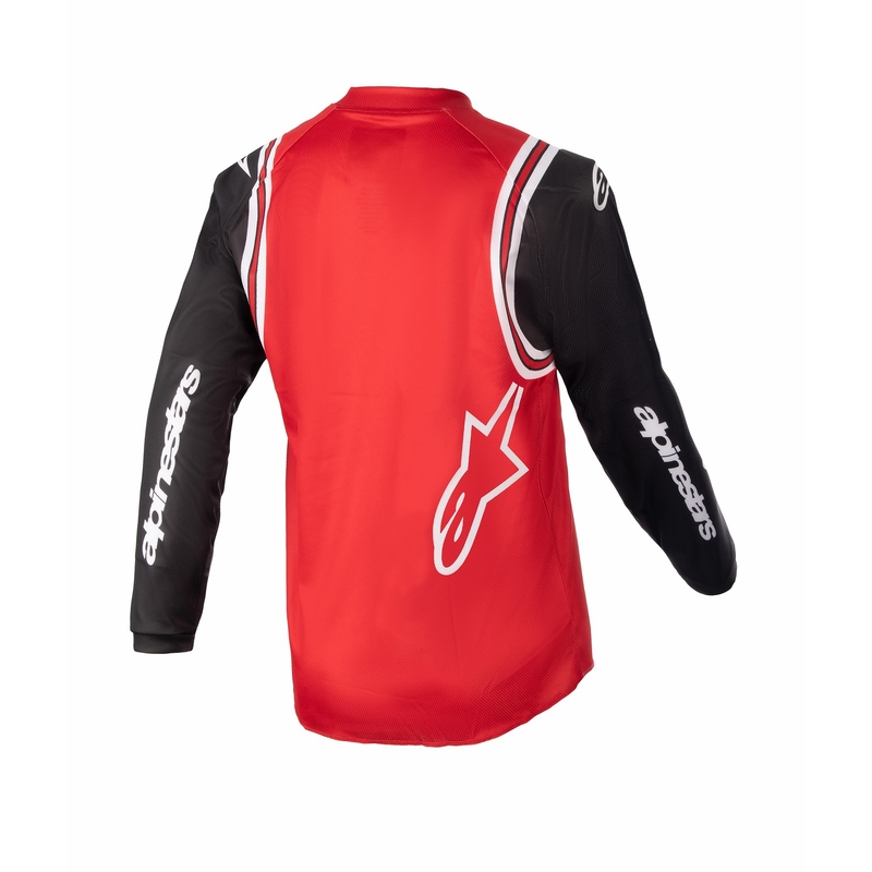 Alpinestars Racer Acumen gyerek motocross mez limitált edició piros-fekete-fehér