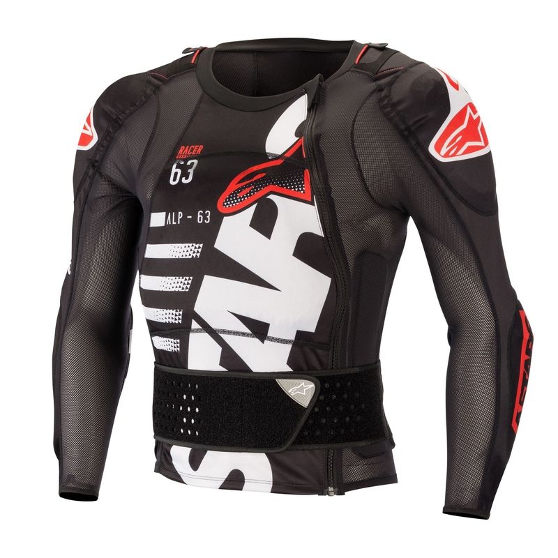 Alpinestar Sequence Protection protektoring fekete-fehér-piros