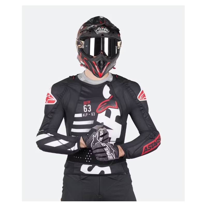 Alpinestar Sequence Protection protektoring fekete-fehér-piros