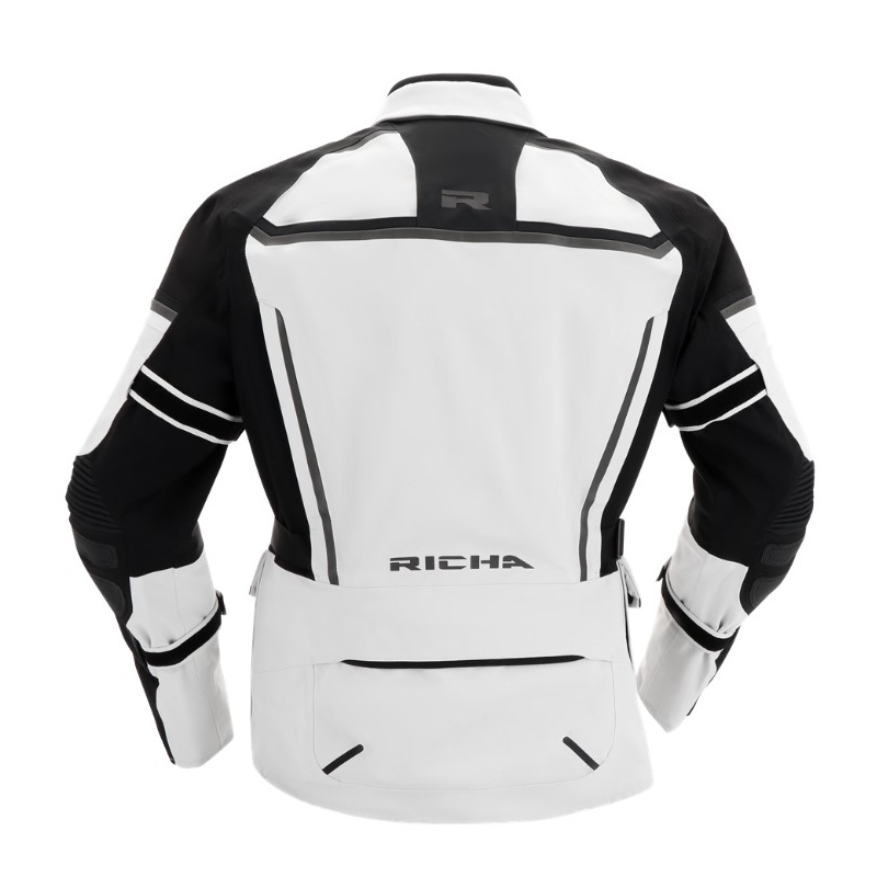 RICHA Atlantic 2 Gore-Tex motoros kabát fekete-szürke kiárusítás