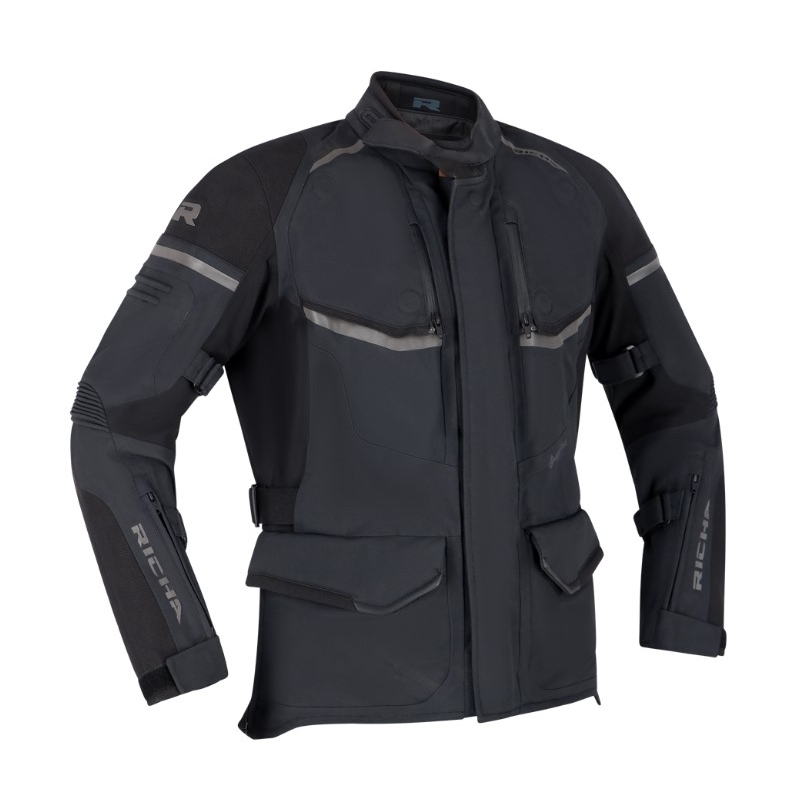 RICHA Atlantic 2 Gore-Tex női motoros kabát fekete kiárusítás