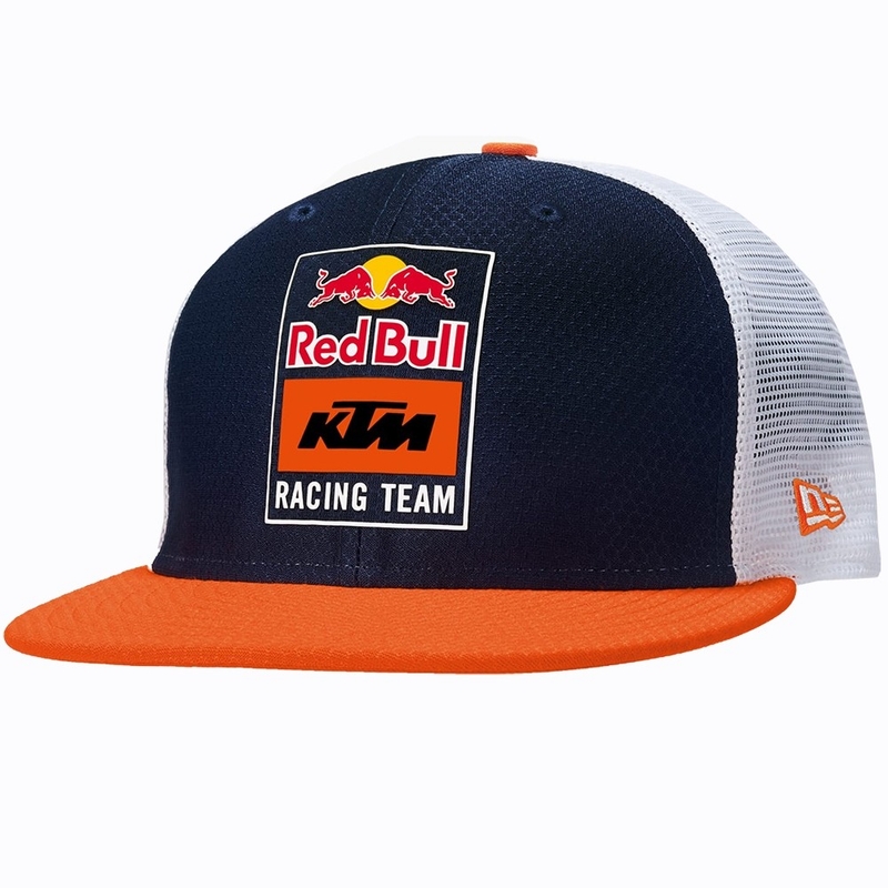 KTM Red Bull Fletch New Era gyerek baseball sapka kék-fehér-narancssárga