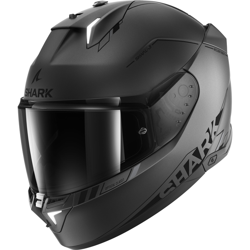 SHARK Skwal i3 Blank SP zárt bukósisak matt szürke