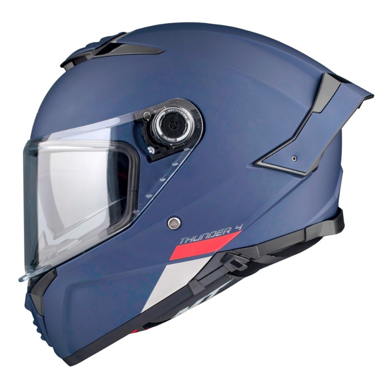 Beépített motoros sisak MT FF118SV Thunder 4 SV kék matt kiárusítás