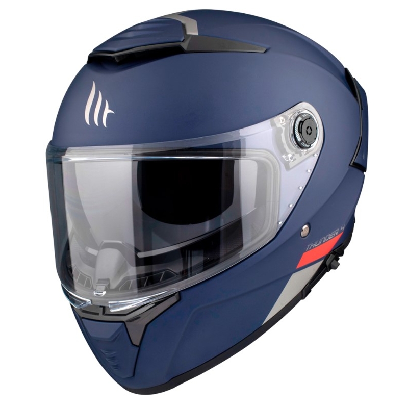 Beépített motoros sisak MT FF118SV Thunder 4 SV kék matt kiárusítás