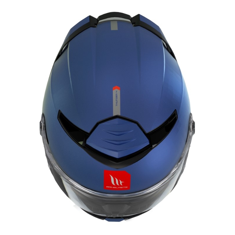 Beépített motoros sisak MT FF118SV Thunder 4 SV kék matt kiárusítás