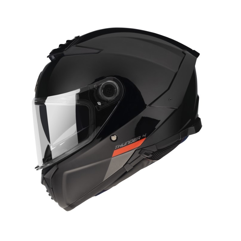Teljes arcmaszkos motoros sisak MT FF118SV Thunder 4 SV fényes fekete