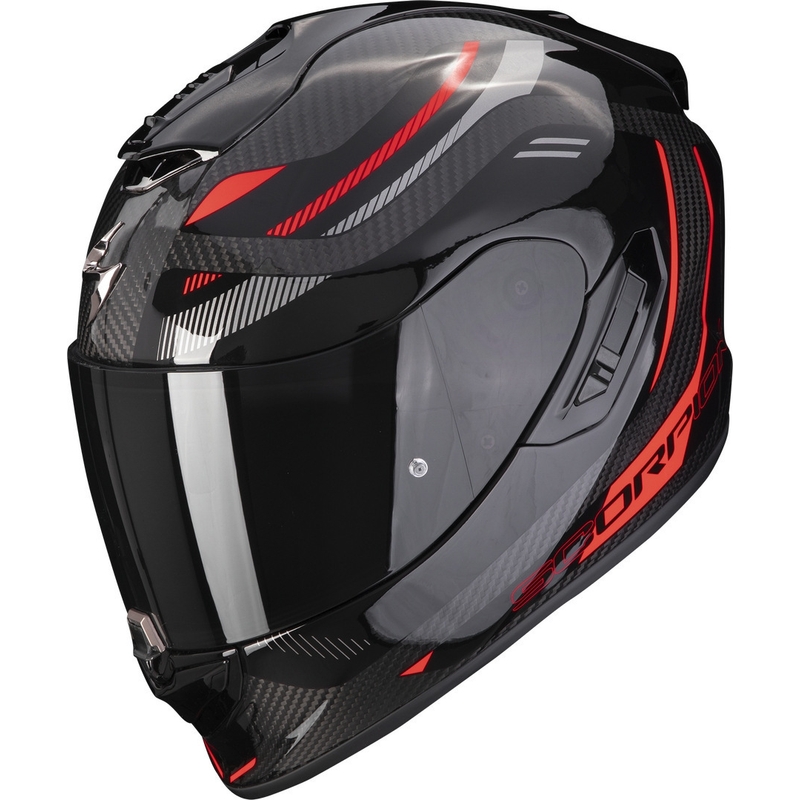 Scorpion EXO-1400 EVO Carbon Air Kydra zárt bukósisak fekete-piros